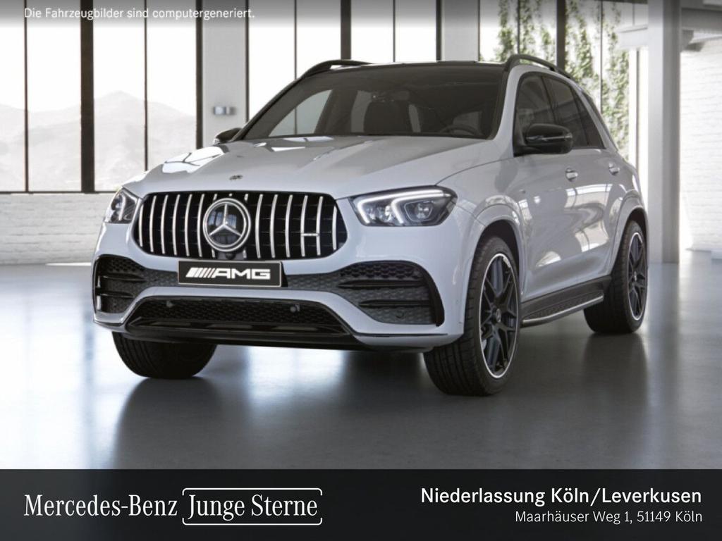 Mercedes-Benz GLE 53 AMG 2022 г. Белый, пробег 55750 км