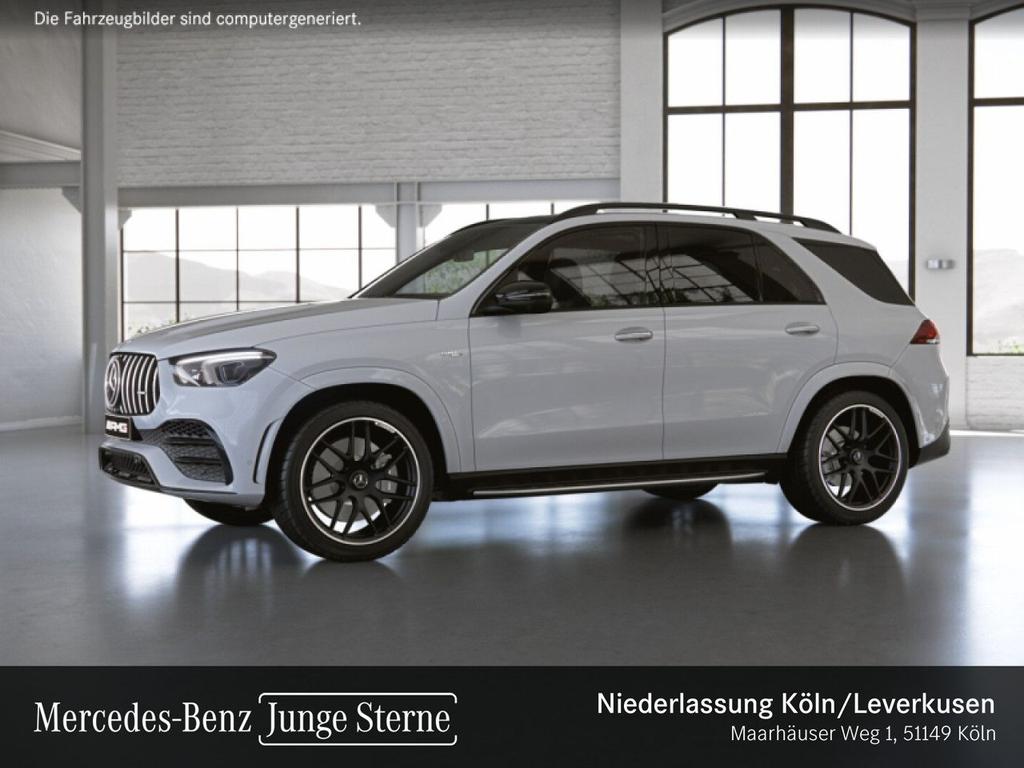 Mercedes-Benz GLE 53 AMG 2022 г. Белый, пробег 55750 км
