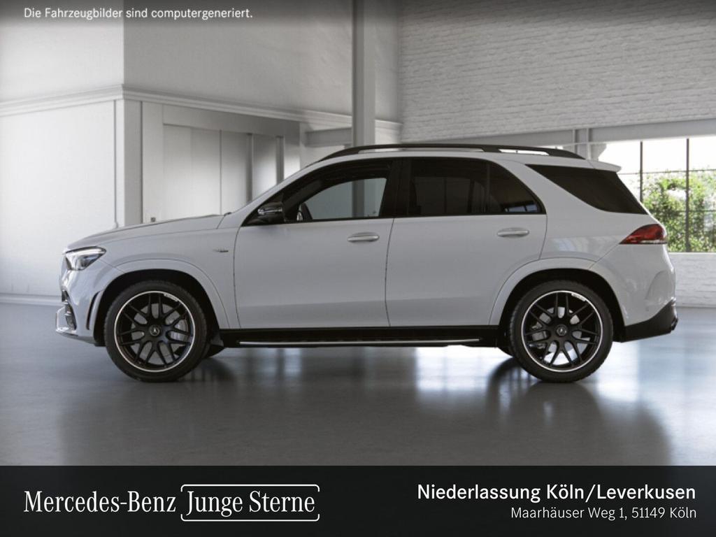 Mercedes-Benz GLE 53 AMG 2022 г. Белый, пробег 55750 км