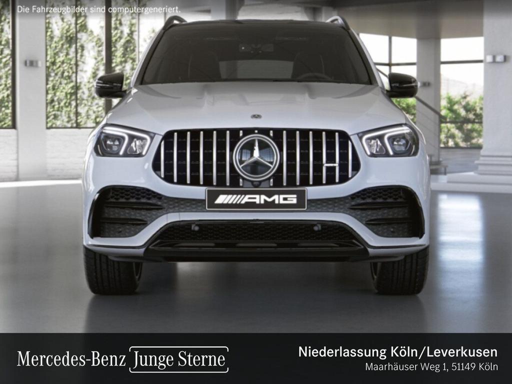 Mercedes-Benz GLE 53 AMG 2022 г. Белый, пробег 55750 км