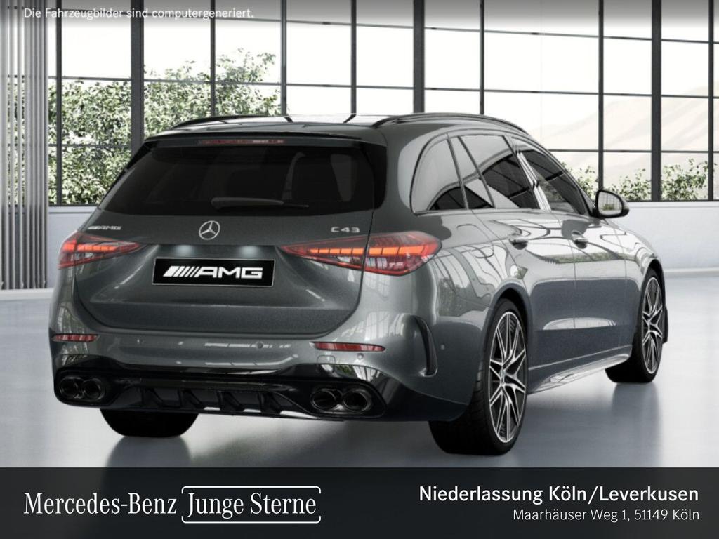 Mercedes-Benz C 43 AMG 2024 г. Серый, пробег 36129 км