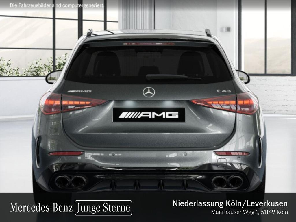 Mercedes-Benz C 43 AMG 2024 г. Серый, пробег 36129 км
