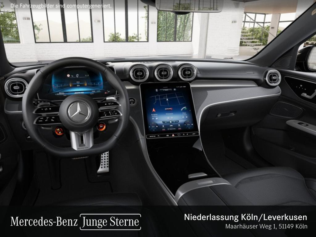 Mercedes-Benz C 43 AMG 2024 г. Серый, пробег 36129 км
