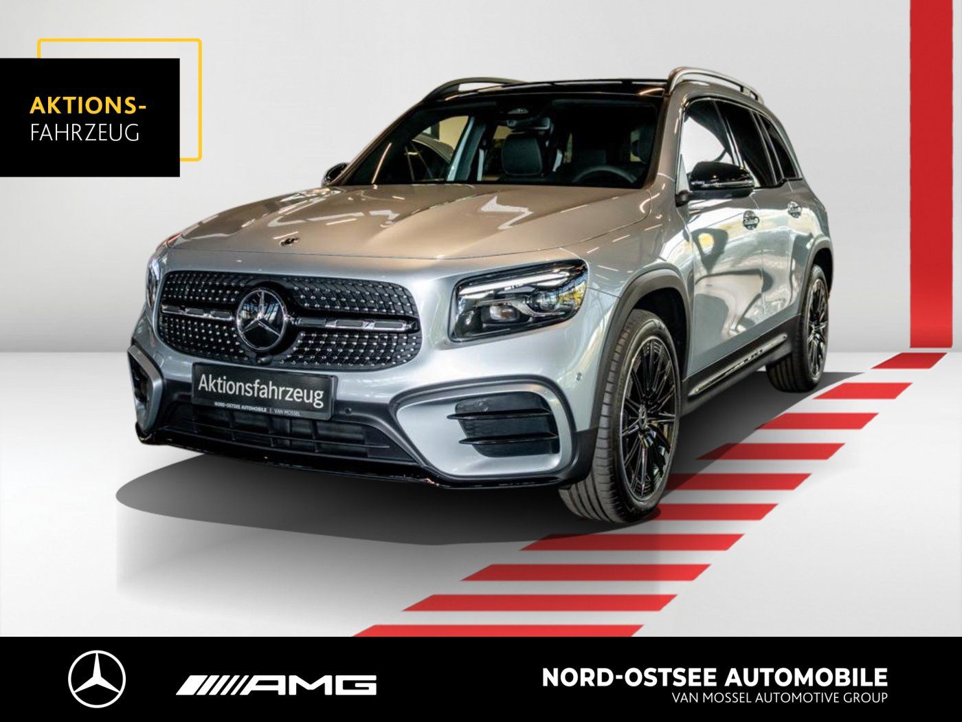 Mercedes-Benz GLB 200 2026 г. Серебристый, пробег 9000 км