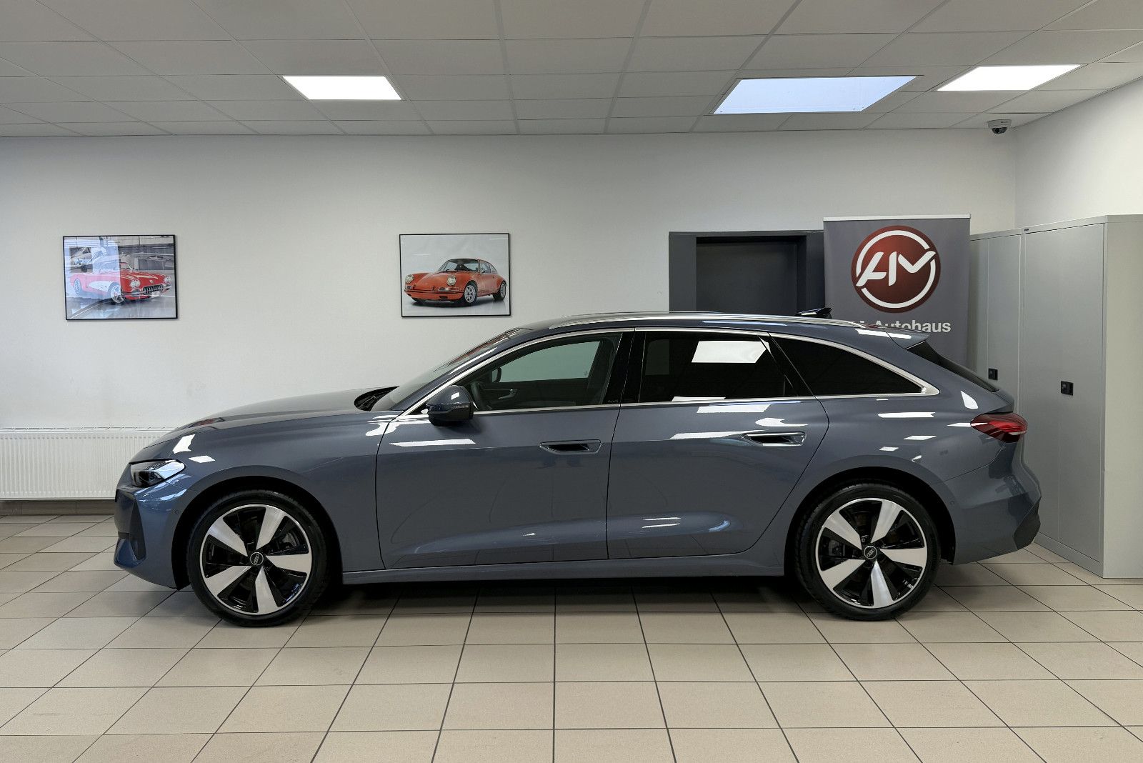 Audi A5 2025 г. Синий, пробег 14300 км