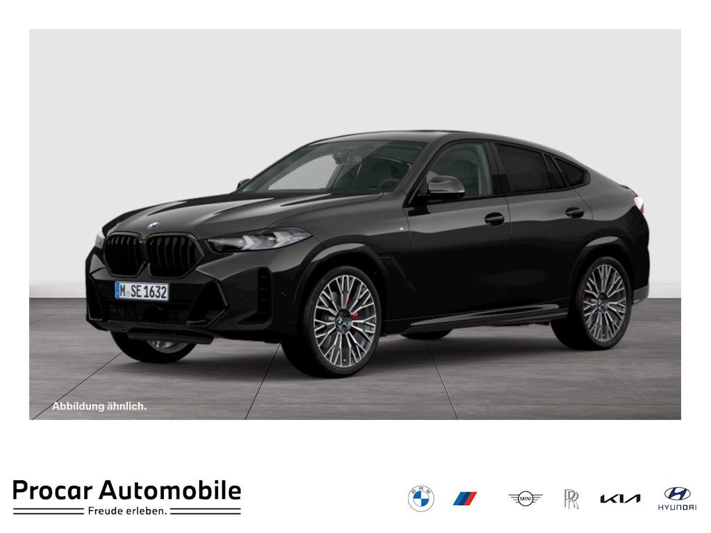 BMW X6 2024 г. Чёрный, пробег 34000 км