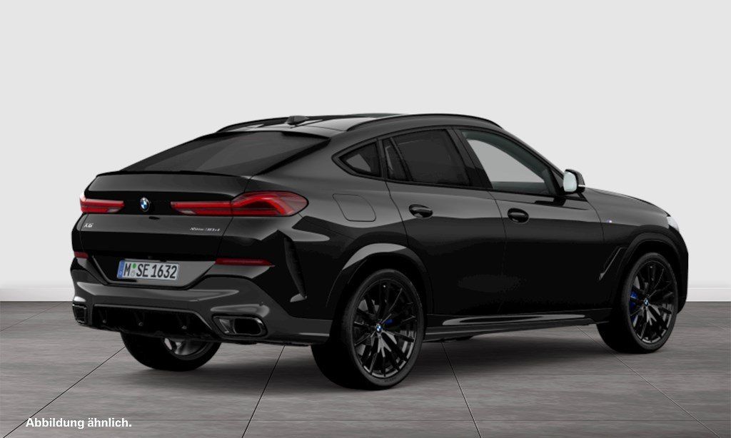 BMW X6 2025 г. Чёрный, пробег 31572 км