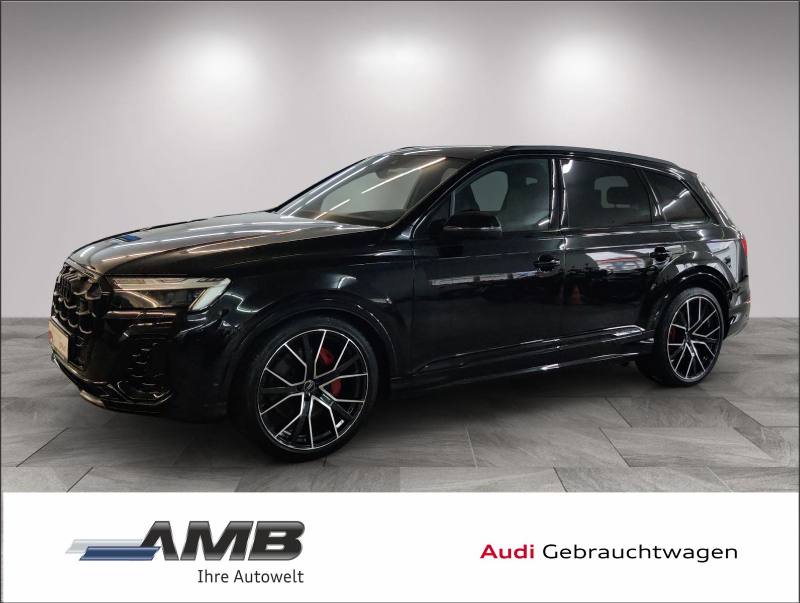 Audi Q7 2024 г. Чёрный, пробег 26580 км