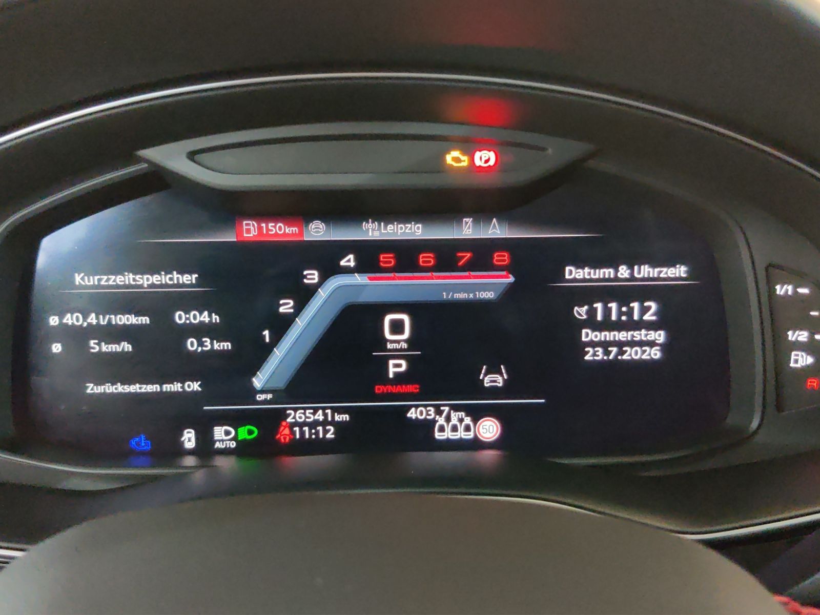 Audi Q7 2024 г. Чёрный, пробег 26580 км