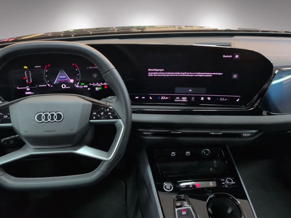 Audi A6 2026 г. Чёрный, пробег 28690 км