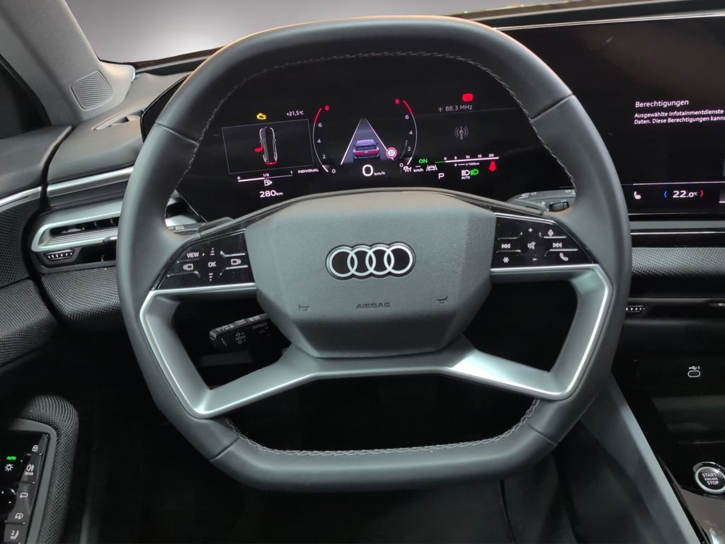Audi A6 2026 г. Чёрный, пробег 28690 км