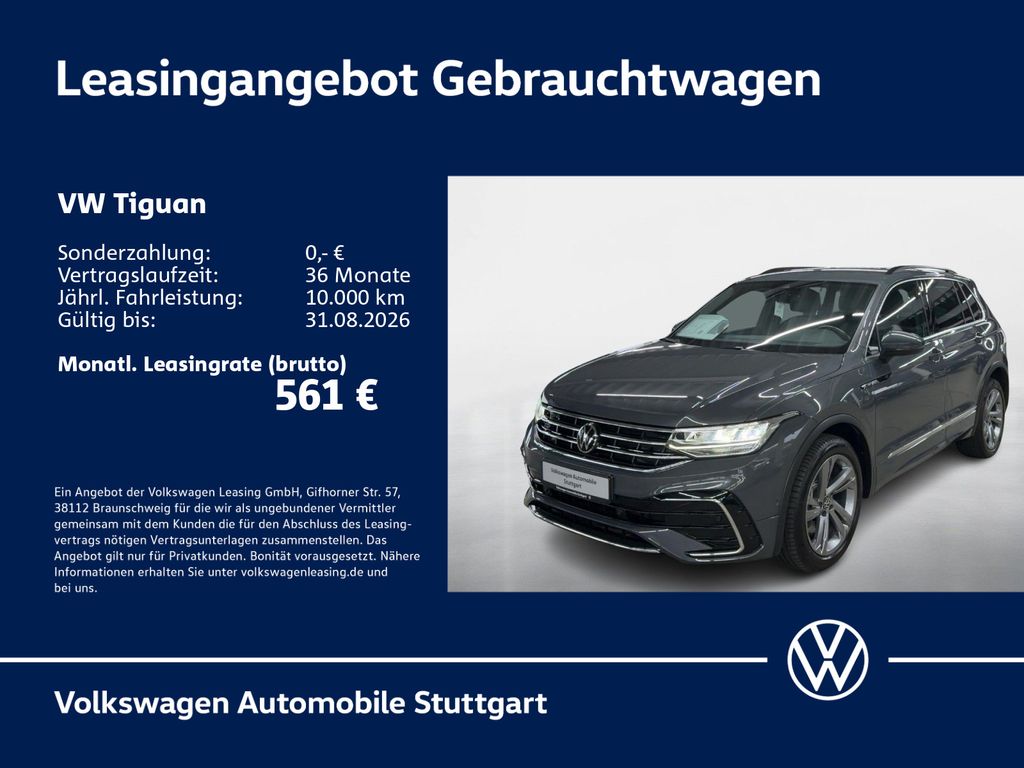 Volkswagen Tiguan 2023 г. Серый, пробег 41049 км