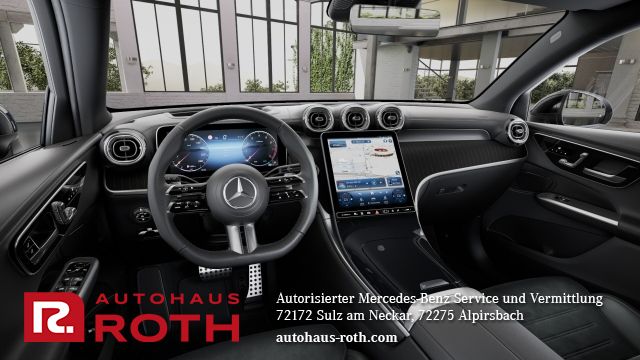 Mercedes-Benz GLC 300 2024 г. Чёрный, пробег 8500 км