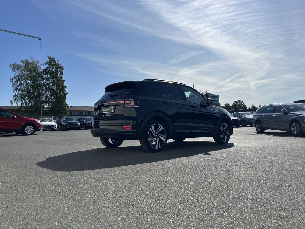 Volkswagen T-Cross 2023 г. Чёрный, пробег 25186 км