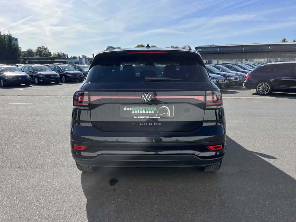 Volkswagen T-Cross 2023 г. Чёрный, пробег 25186 км