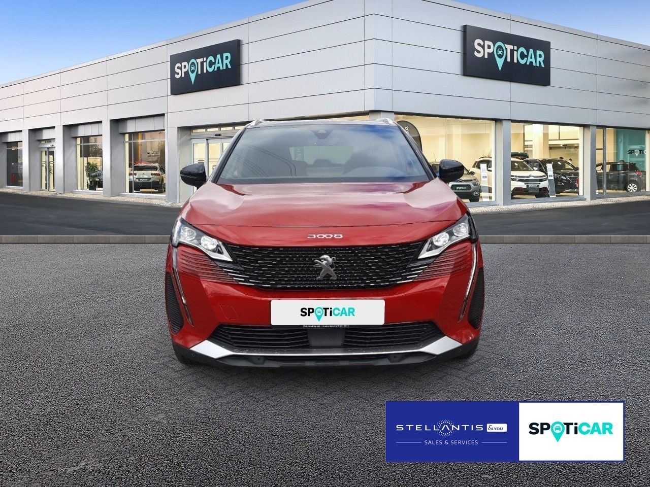 Peugeot 3008 2021 г. Красный, пробег 46135 км