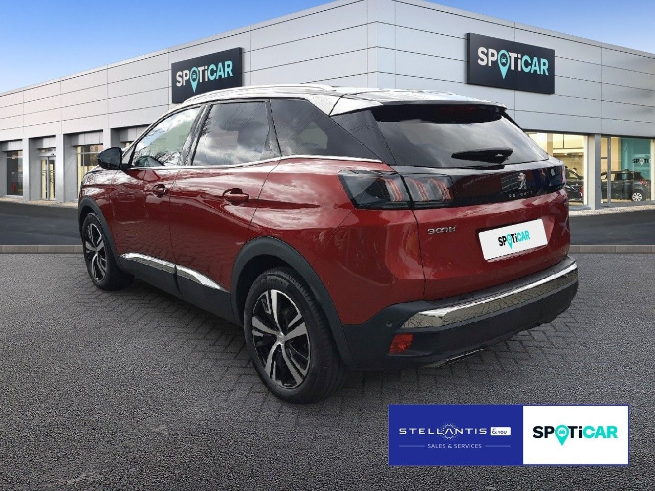 Peugeot 3008 2021 г. Красный, пробег 46135 км