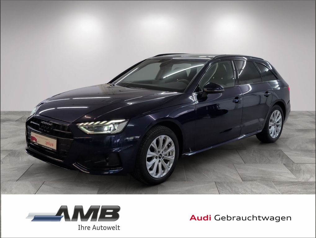 Audi A4 2021 г. Синий, пробег 50000 км