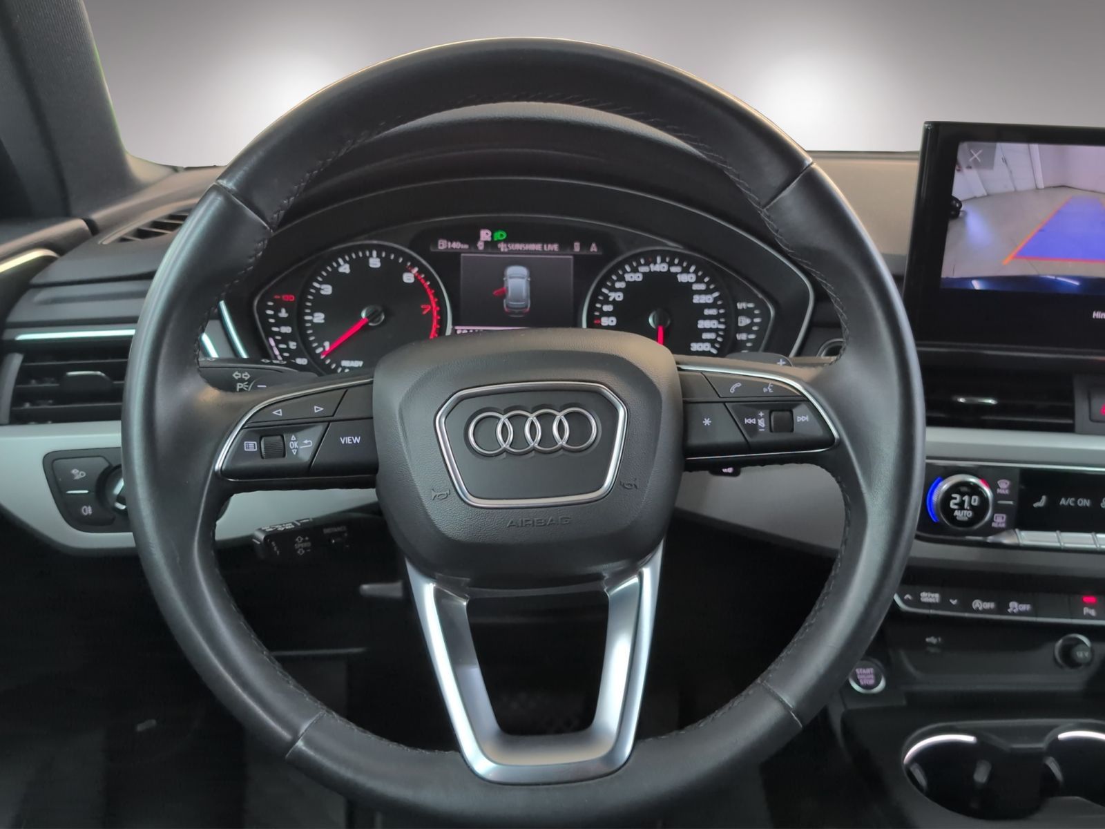 Audi A4 2021 г. Синий, пробег 50000 км