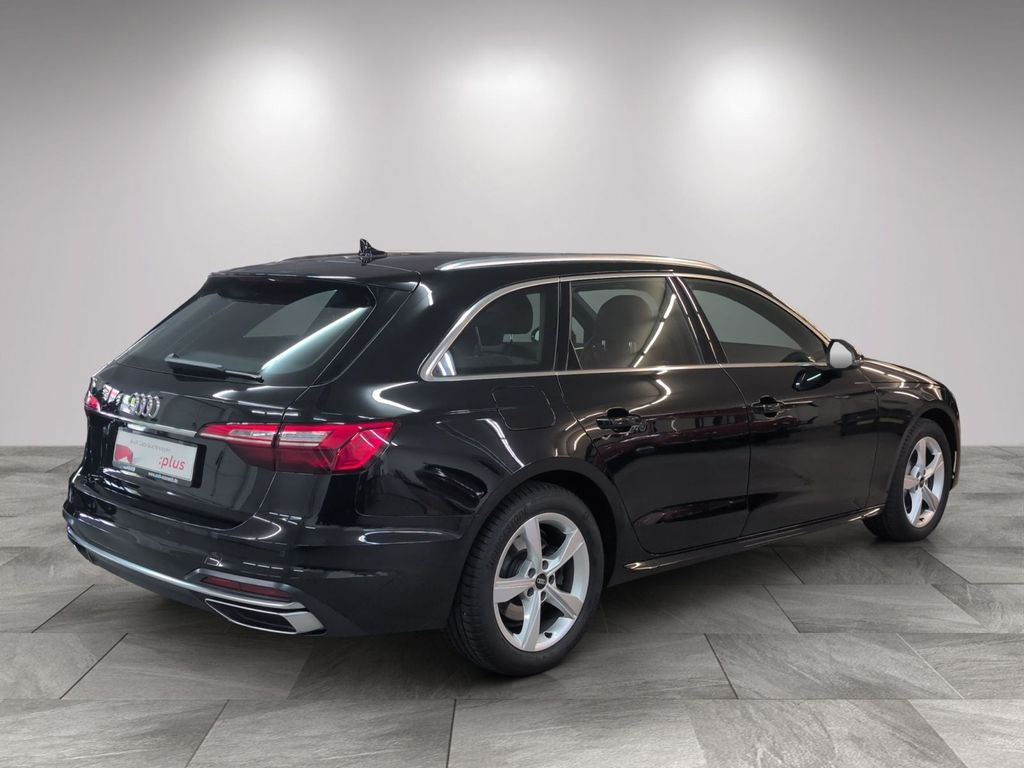 Audi A4 2023 г. Чёрный, пробег 45190 км