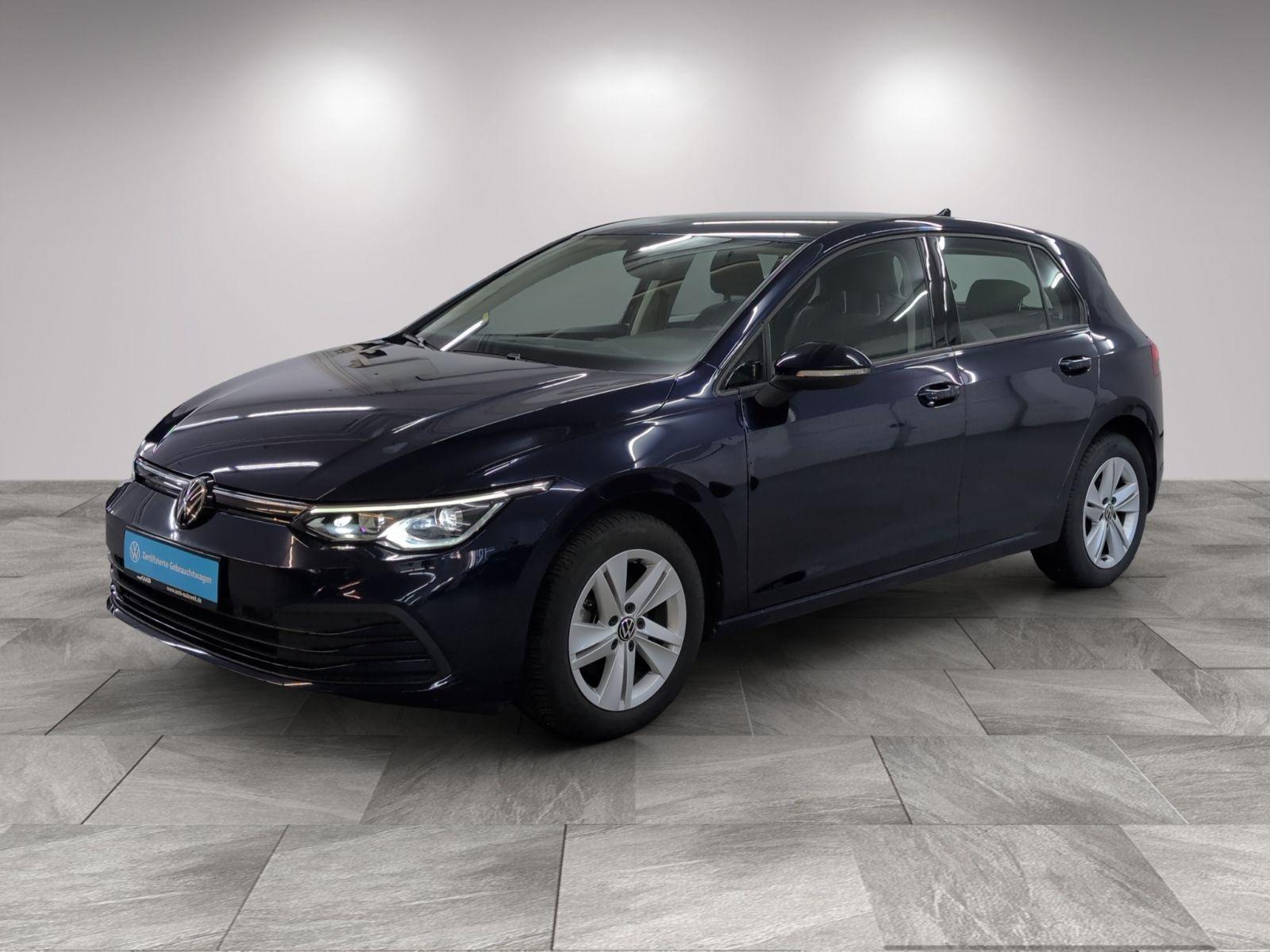 Volkswagen Golf 2024 г. Синий, пробег 51610 км