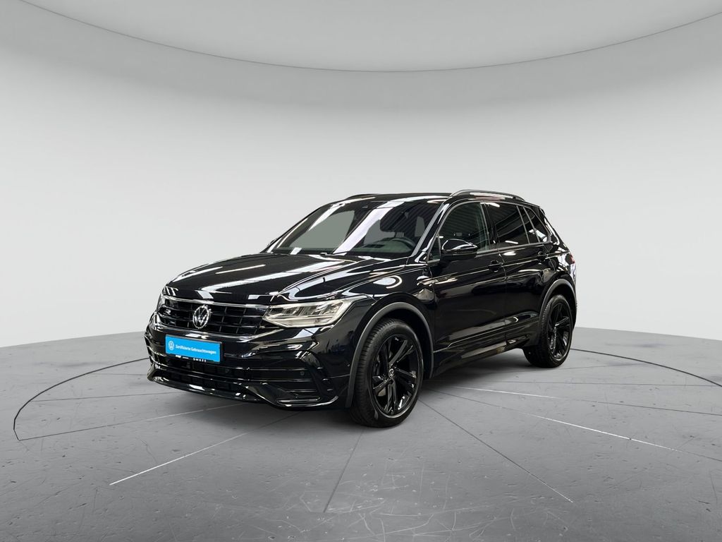 Volkswagen Tiguan 2023 г. Чёрный, пробег 45742 км