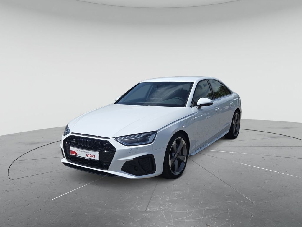 Audi A4 2023 г. Белый, пробег 47611 км