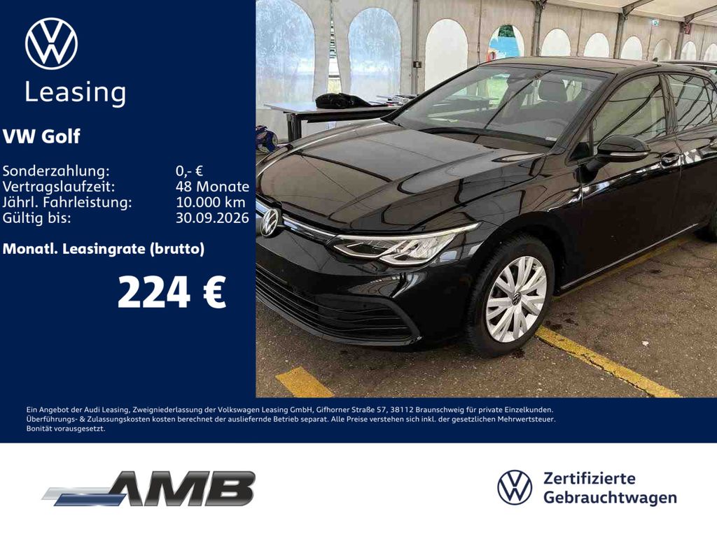 Volkswagen Golf 2024 г. Чёрный, пробег 33970 км