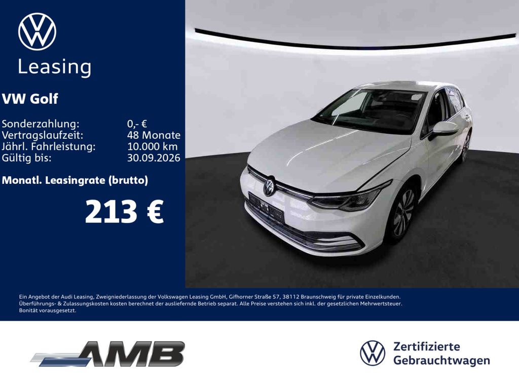 Volkswagen Golf 2024 г. Белый, пробег 23510 км
