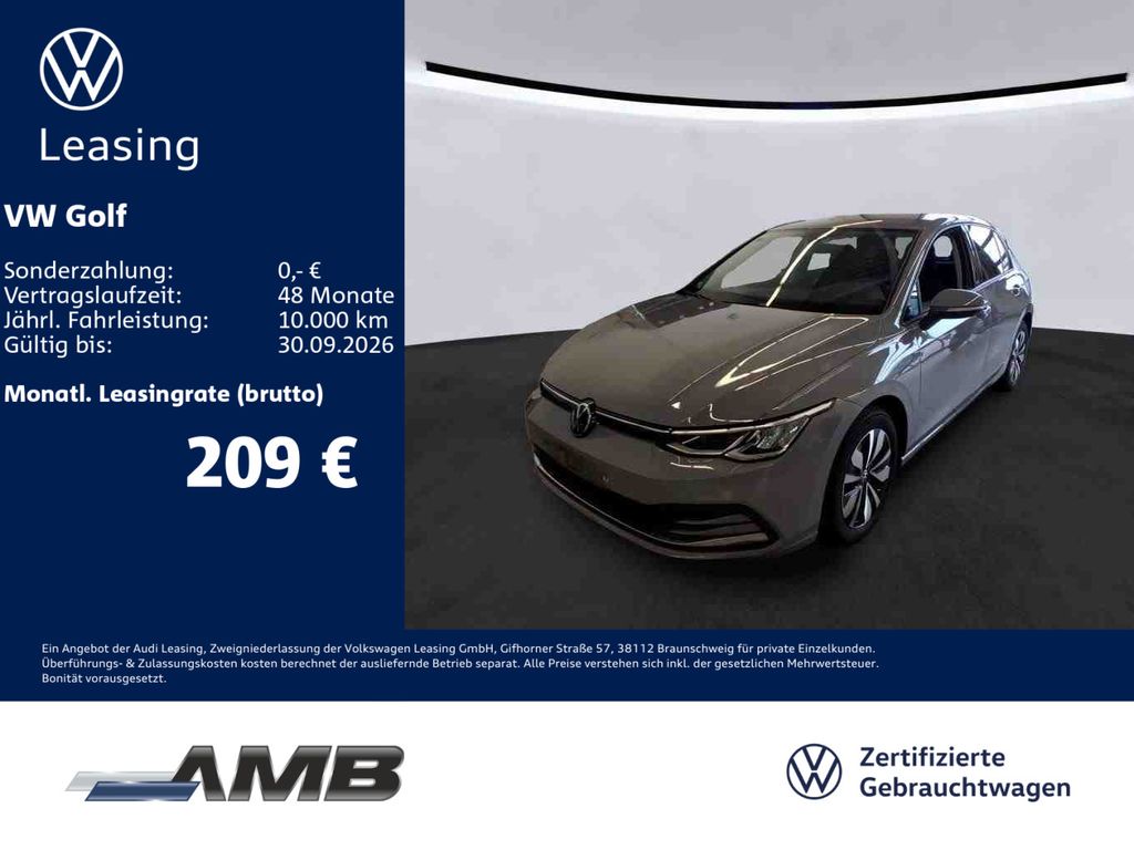 Volkswagen Golf 2024 г. Серый, пробег 21190 км