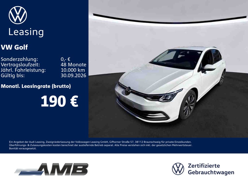 Volkswagen Golf 2024 г. Белый, пробег 38510 км