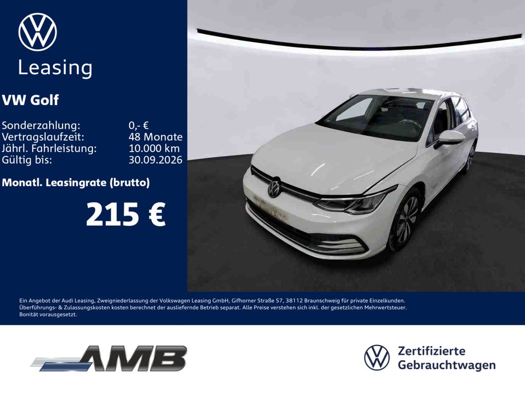 Volkswagen Golf 2024 г. Белый, пробег 15720 км