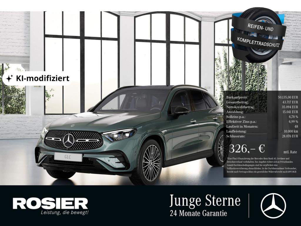 Mercedes-Benz GLC 220 2024 г. Зелёный, пробег 25689 км