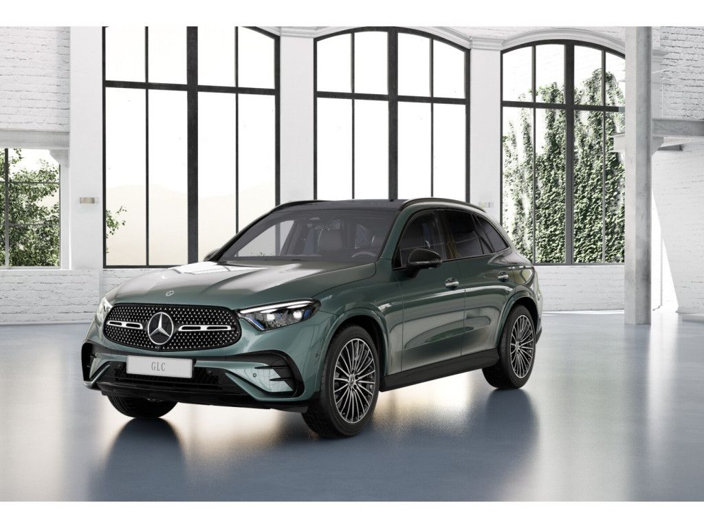 Mercedes-Benz GLC 220 2024 г. Зелёный, пробег 25689 км