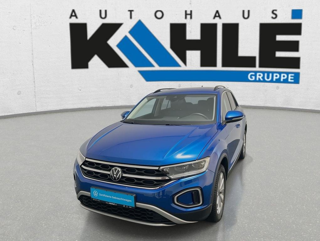 Volkswagen T-Roc 2022 г. Синий, пробег 30926 км