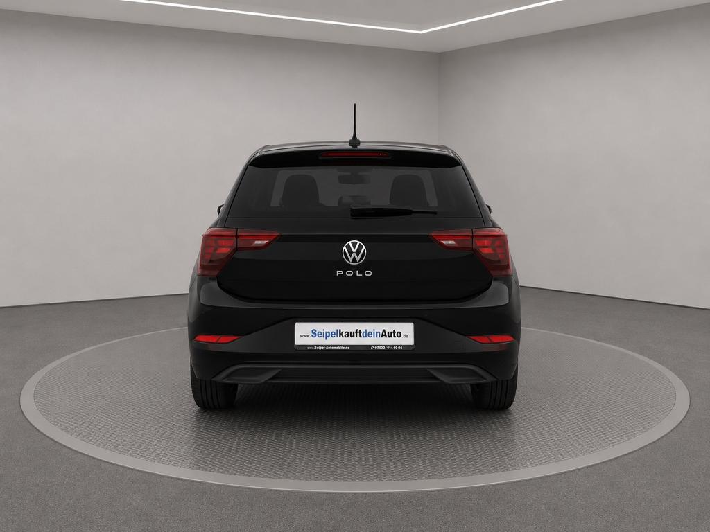 Volkswagen Polo 2023 г. Чёрный, пробег 46100 км