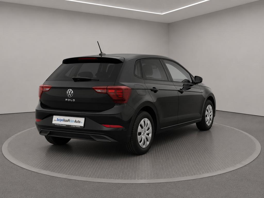Volkswagen Polo 2023 г. Чёрный, пробег 46100 км