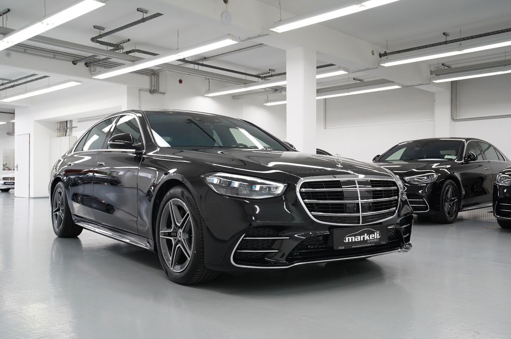 Mercedes-Benz S 450 2025 г. Чёрный, пробег 20000 км