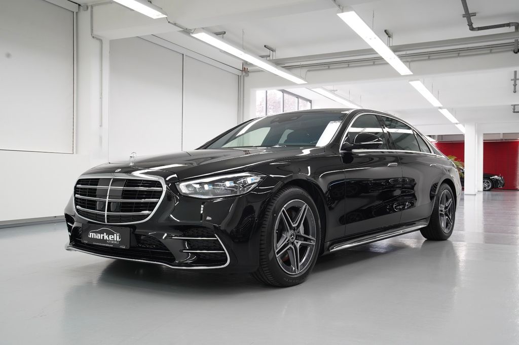 Mercedes-Benz S 450 2025 г. Чёрный, пробег 20000 км