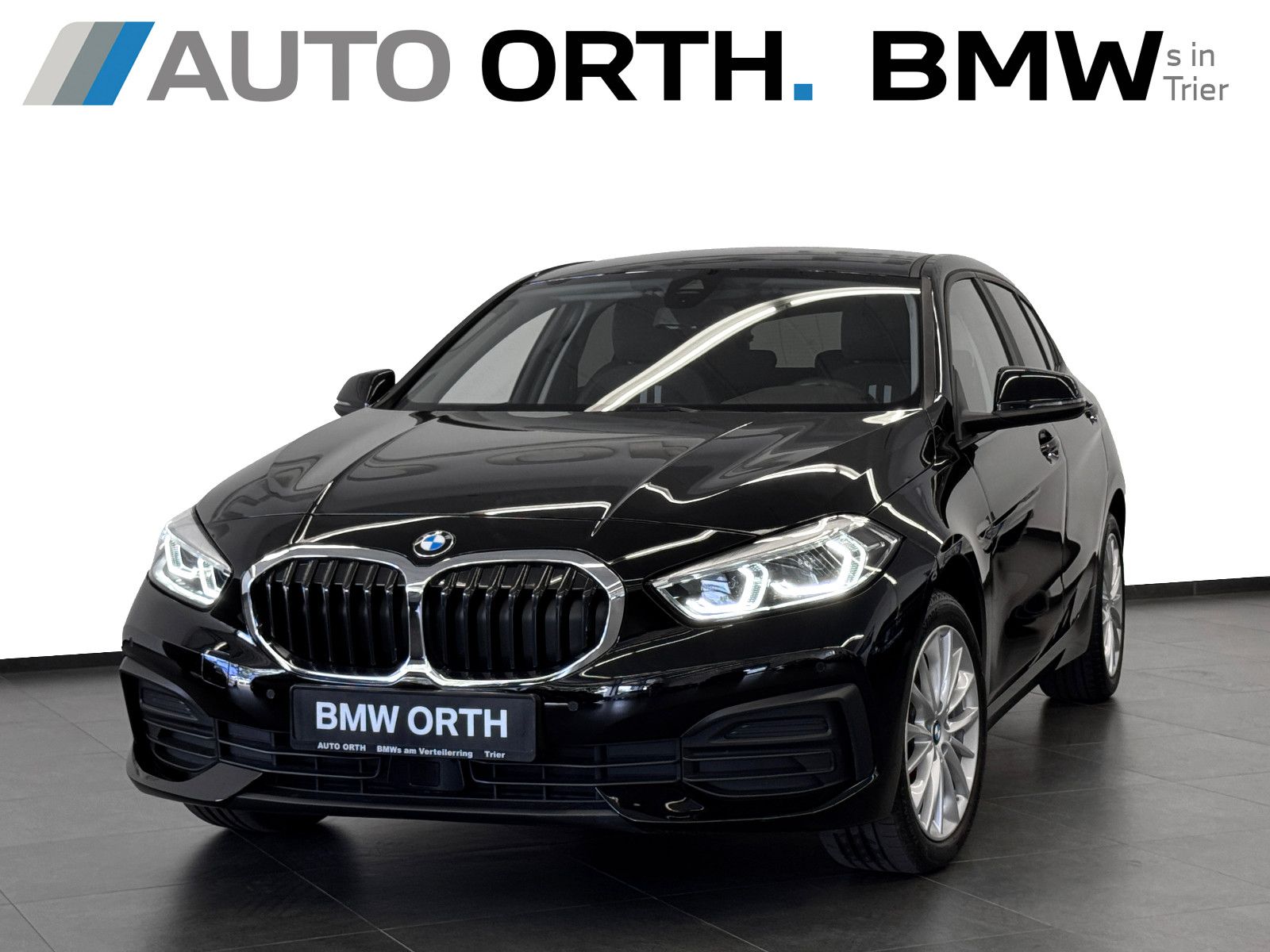 BMW 118 2024 г. Чёрный, пробег 37000 км