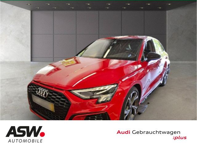 Audi A3 2023 г. Красный, пробег 35200 км