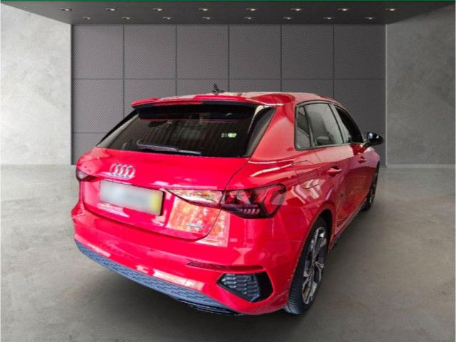 Audi A3 2023 г. Красный, пробег 35200 км