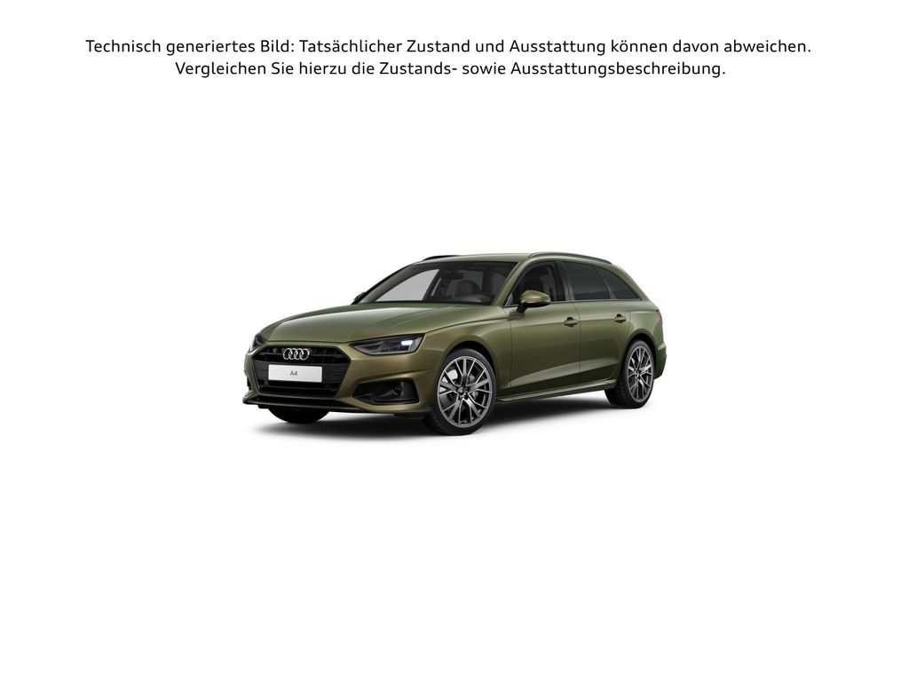 Audi A4 2023 г. Зелёный, пробег 37061 км