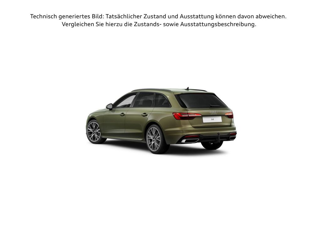Audi A4 2023 г. Зелёный, пробег 37061 км