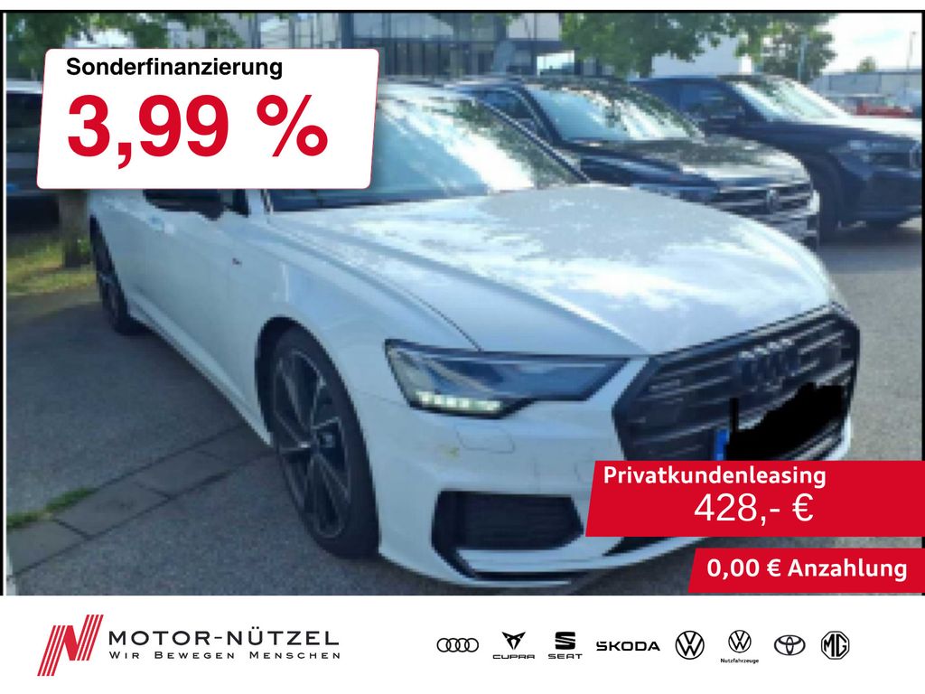 Audi A6 2022 г. Белый, пробег 42486 км