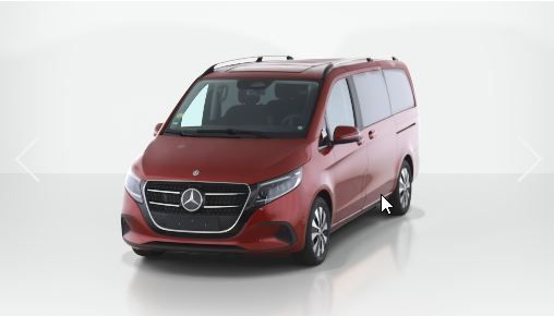 Mercedes-Benz V 220 2025 г. Красный, пробег 9200 км