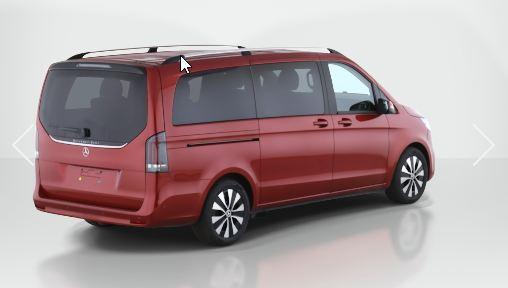 Mercedes-Benz V 220 2025 г. Красный, пробег 9200 км