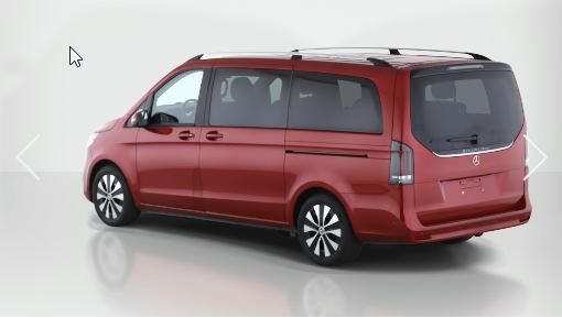 Mercedes-Benz V 220 2025 г. Красный, пробег 9200 км