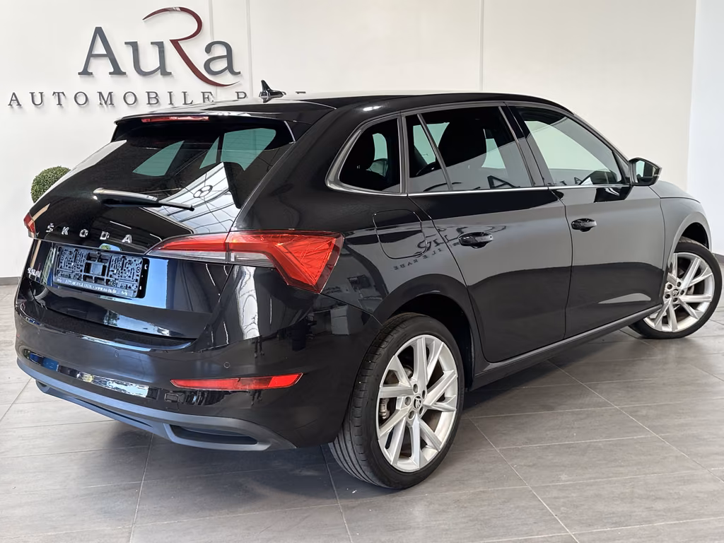 Skoda Scala 2023 г. Чёрный, пробег 49750 км