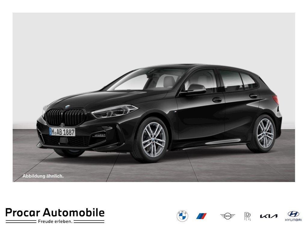 BMW 118 2023 г. Чёрный, пробег 47909 км